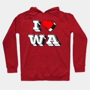 I Love Washington Hoodie